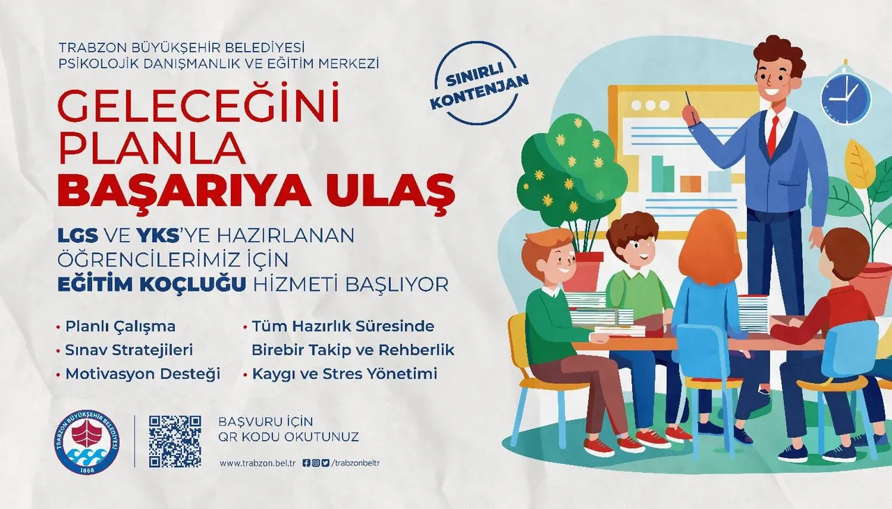 Büyükşehir'den LGS ve YKS öğrencilerine destek