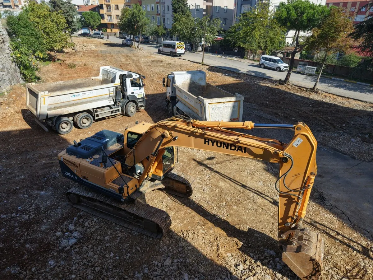 236. Parkın yapımına başlandı
