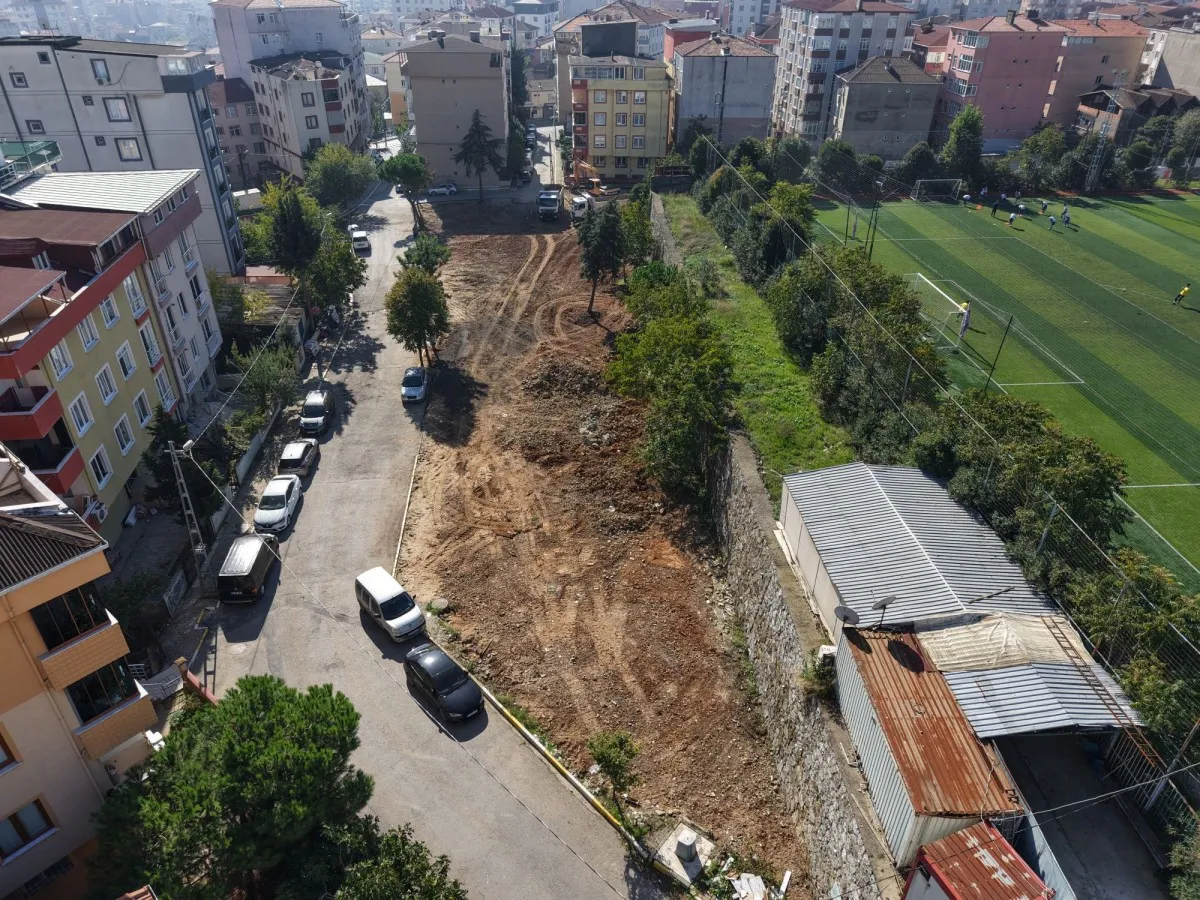 236. Parkın yapımına başlandı