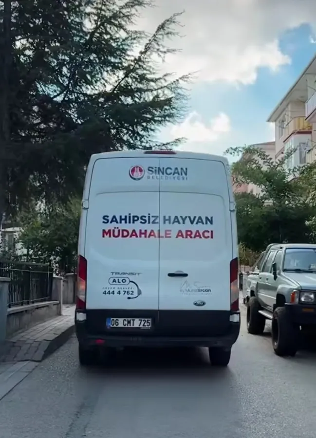 Sincan’da sahipsiz hayvanlar için seferberlik: Ekipler sahipsiz hayvan müdahale aracı “Haybulans” ile sahada