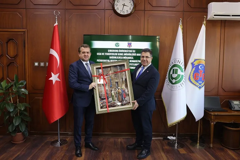 Çukurova Üniversitesi ile Ceza ve Tevkifevleri Genel Müdürlüğü Arasında İş Birliği protokolü imzalandı