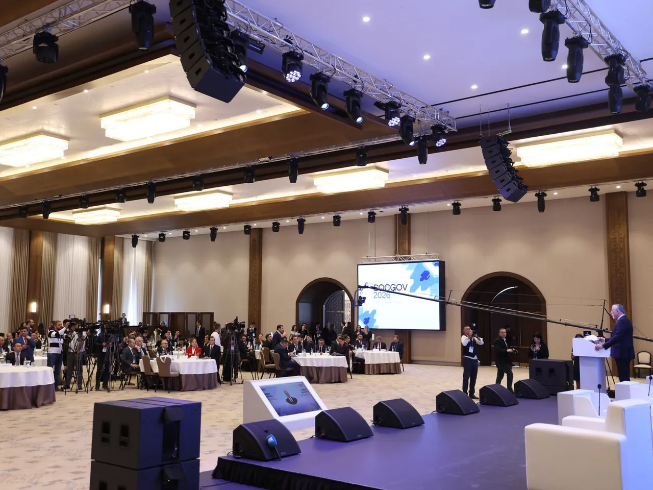 Bakan Işıkhan, Azerbaycan’da SocGov 2026: Dijital Analitik ve akıllı yönetişim uluslararası forumu ve Sosyal Ödülleri Programı’na katıldı