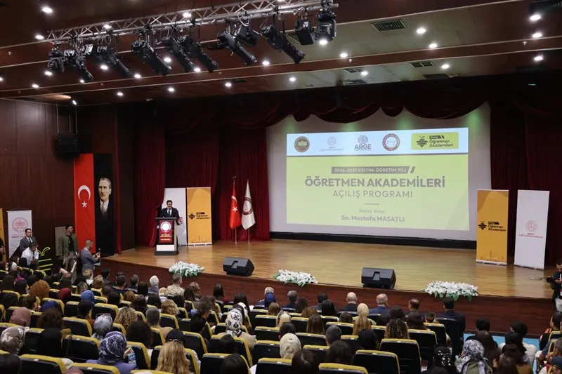 Hatay öğretmen akademileri 2026-2027 Eğitim-Öğretim Yılı açılış programı düzenlendi