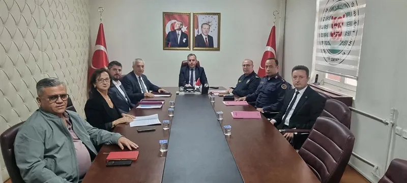 Turgutlu'da 10 Kasım Atatürk’ü Anma Günü ve 2026 KPSS ortaöğretim sınavı hazırlıkları görüşüldü