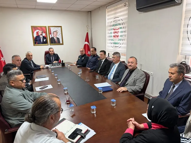 Turgutlu'da 10 Kasım Atatürk’ü Anma Günü ve 2026 KPSS ortaöğretim sınavı hazırlıkları görüşüldü