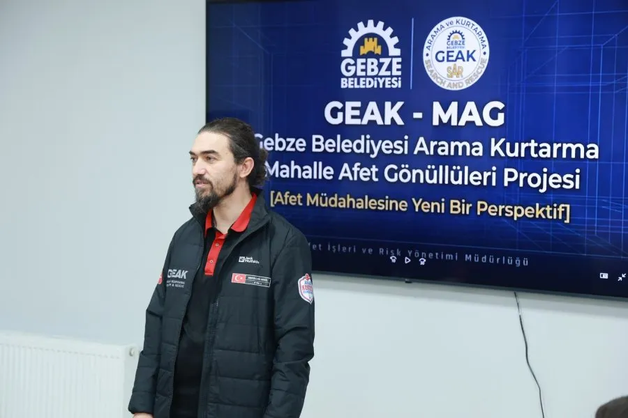 Gebze Belediyesi, afetle mücadele gönüllülerini yetiştiriyor