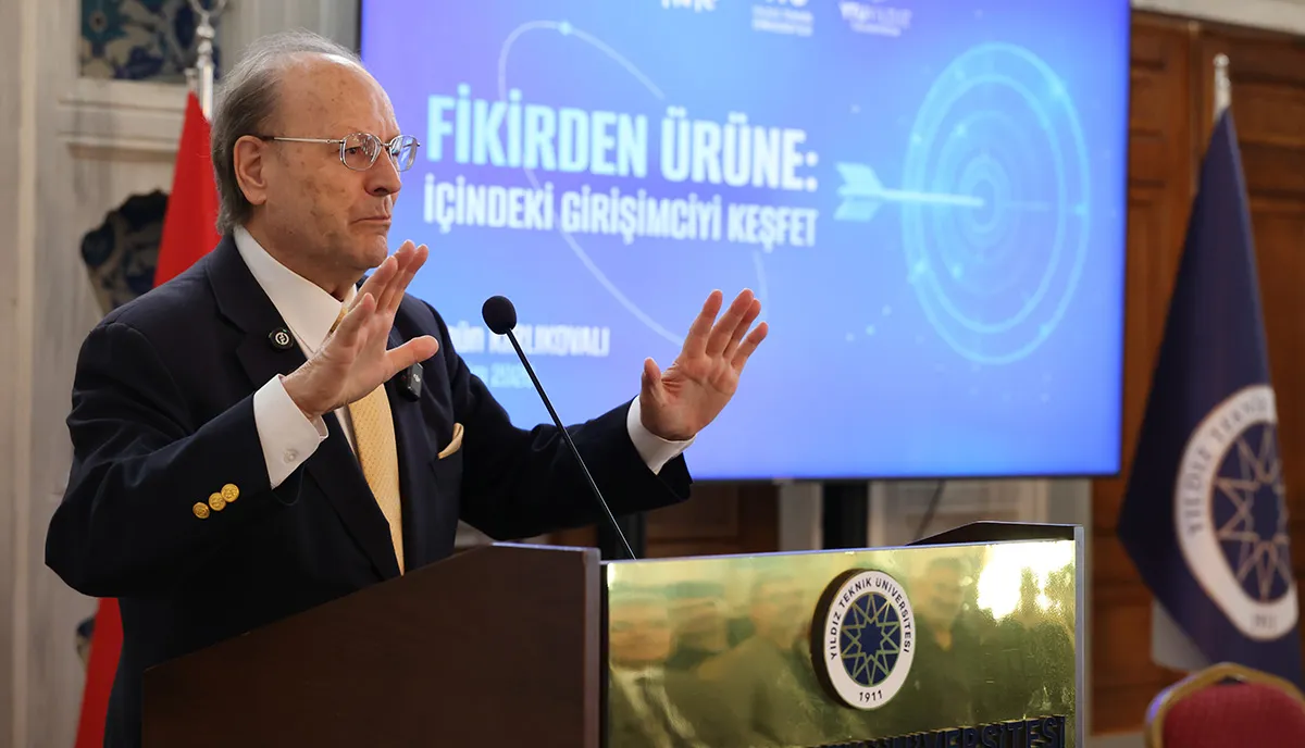 Türk mucit Ergün Kırlıkovalı öğrencilerle buluştu: Herkesin yaptığını siz de yapıyorsanız orada refah aramayın