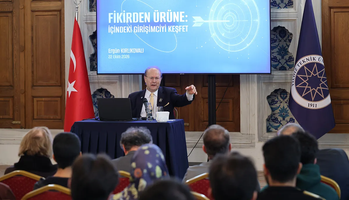 Türk mucit Ergün Kırlıkovalı öğrencilerle buluştu: Herkesin yaptığını siz de yapıyorsanız orada refah aramayın