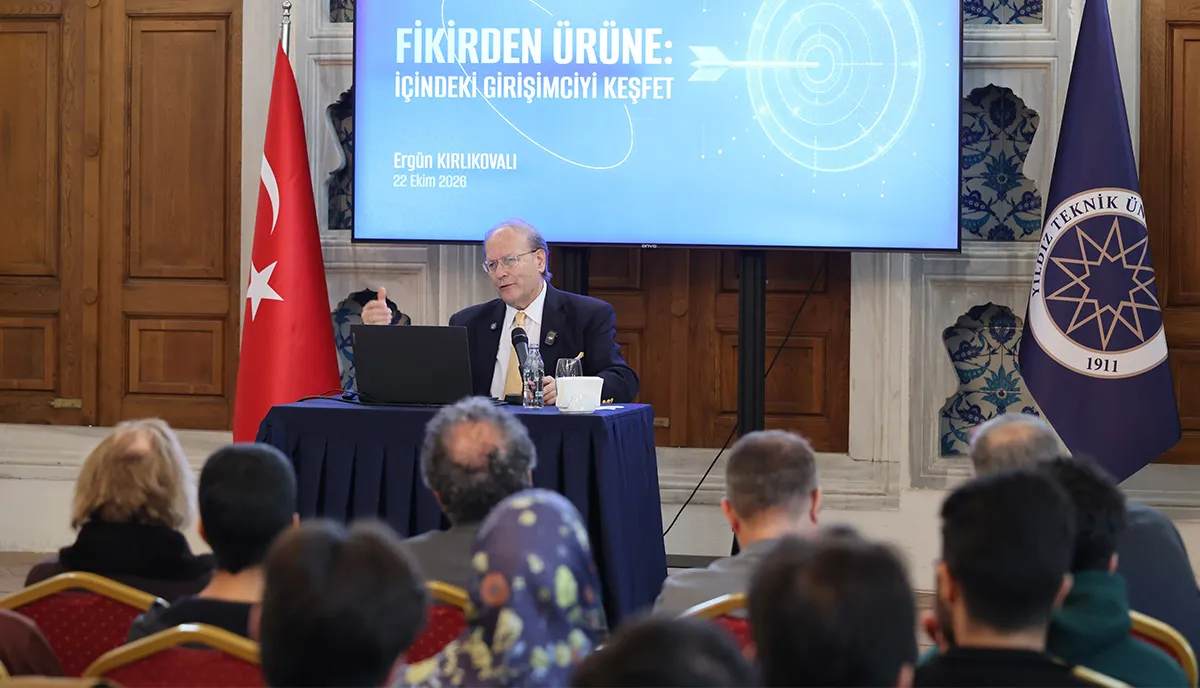 Türk mucit Ergün Kırlıkovalı öğrencilerle buluştu: Herkesin yaptığını siz de yapıyorsanız orada refah aramayın