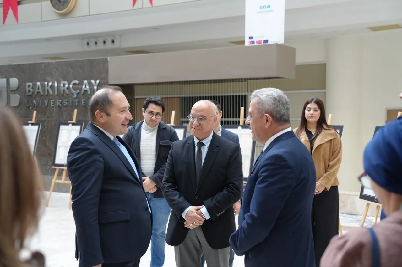 İzmir Bakırçay Üniversitesinde Ziya Gökalp Sergisi açıldı: İzmir Bakırçay Üniversitesi Rektörü Akpınar’a TÜRKSOY Ziya Gökalp Madalyası takdim edildi