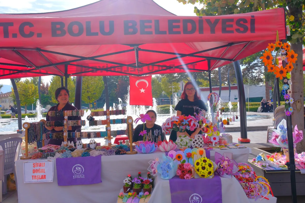 Bolu Belediyesi’nden kadın emeğine destek