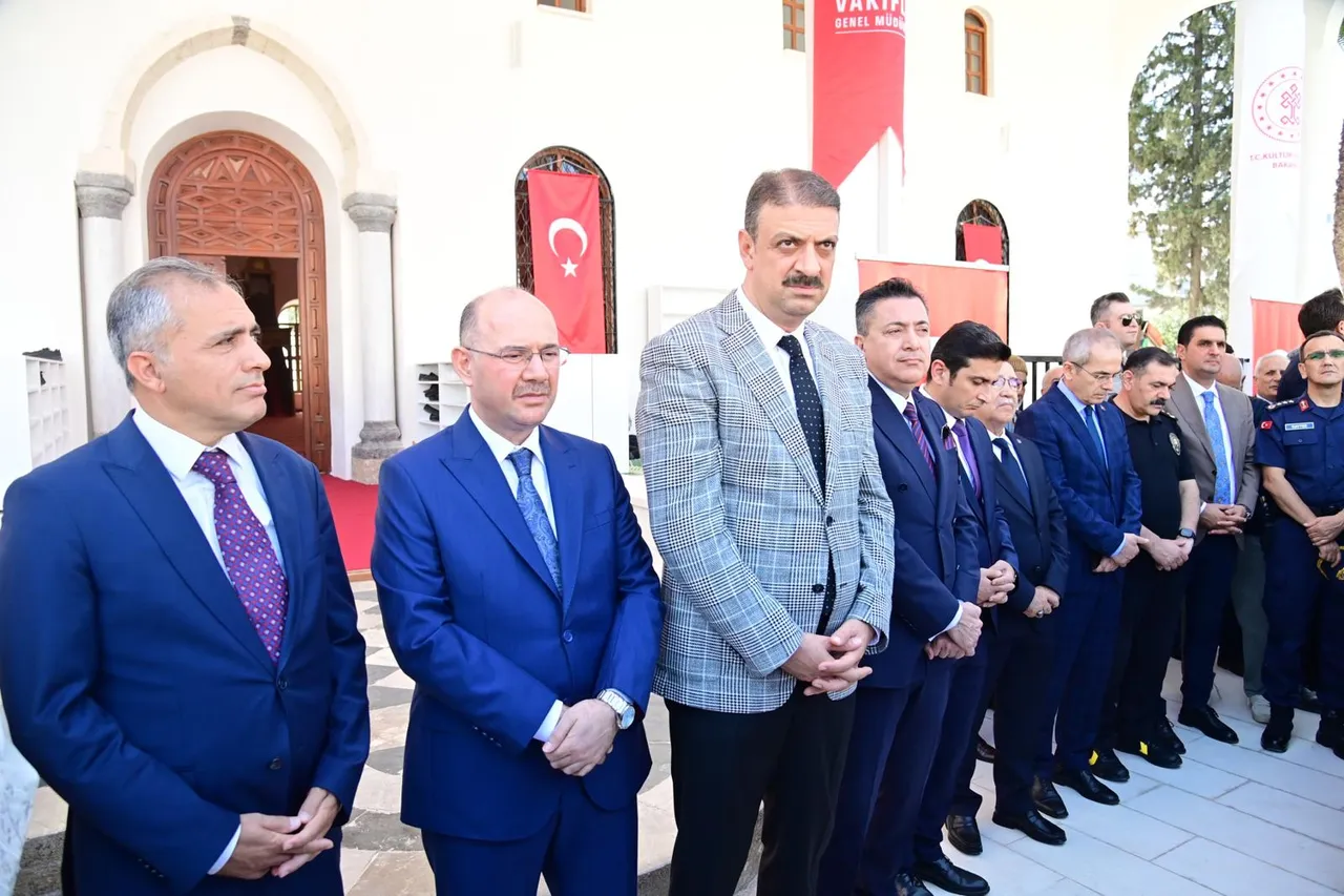 Osmaniye Korkut Ata Üniversitesi Rektörü, Tarihi Envar-ül Hamit Camii’nin yeniden ibadete açılış törenine katıldı