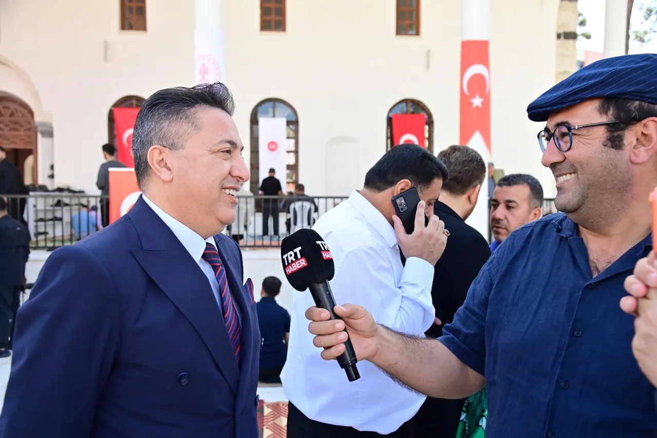 Osmaniye Korkut Ata Üniversitesi Rektörü, Tarihi Envar-ül Hamit Camii’nin yeniden ibadete açılış törenine katıldı