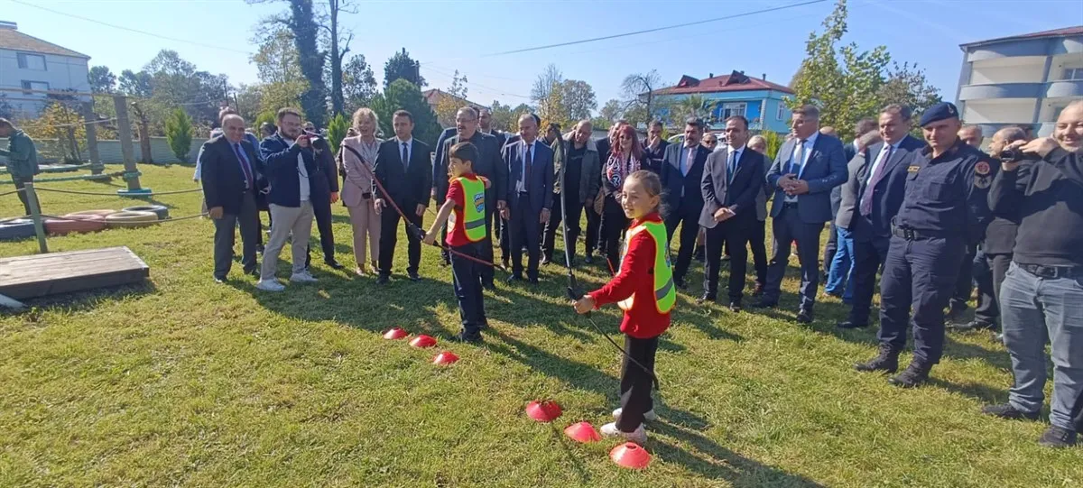 Çarşamba Kaymakamlığı, Damlataş İlkokulunda Maarif Okulu açılış törenine katıldı