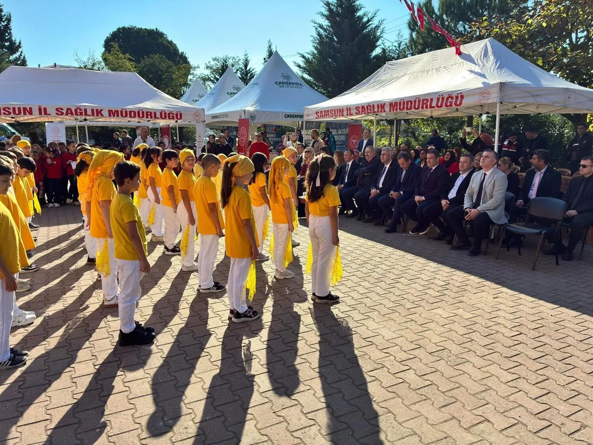 Çarşamba Kaymakamlığı, sağlıklı çocuk, sağlıklı gelecek eğitim programına katıldı