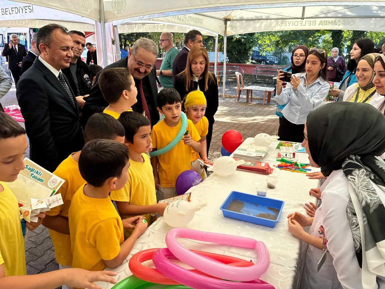 Çarşamba Kaymakamlığı, sağlıklı çocuk, sağlıklı gelecek eğitim programına katıldı