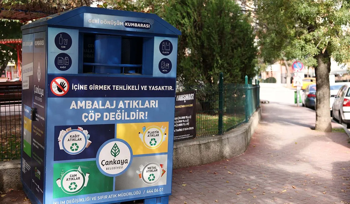 Çankaya Belediyesi’nden Sıfır atık adımları