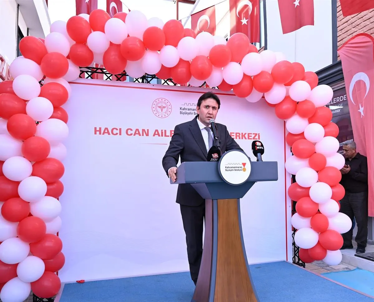 Vali Ünlüer, Sakarya Mahallesi Hacı Can Aile Sağlığı Merkezi açılış törenine katıldı