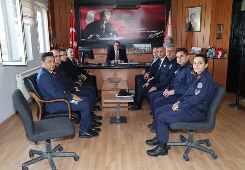 Okul güvenliği denetimleri kapsamında Banaz'a ziyaret yapıldı