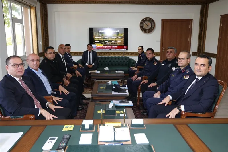 Okul güvenliği denetimleri kapsamında Banaz'a ziyaret yapıldı