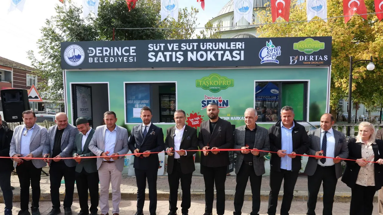 DERTAın 11. satış noktası İshakçılar´da hizmete açıldı