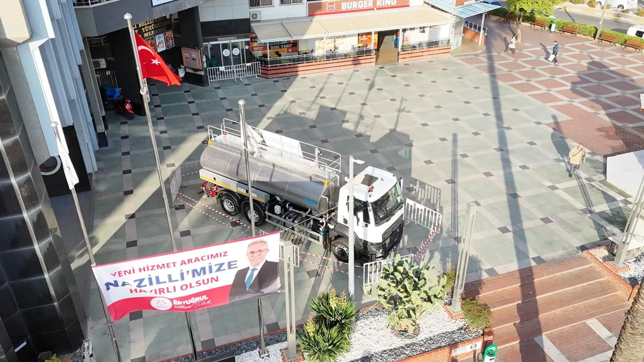 Başkan Tetik Nazilli’nin Hizmetine 32’nci aracı kazandırdı