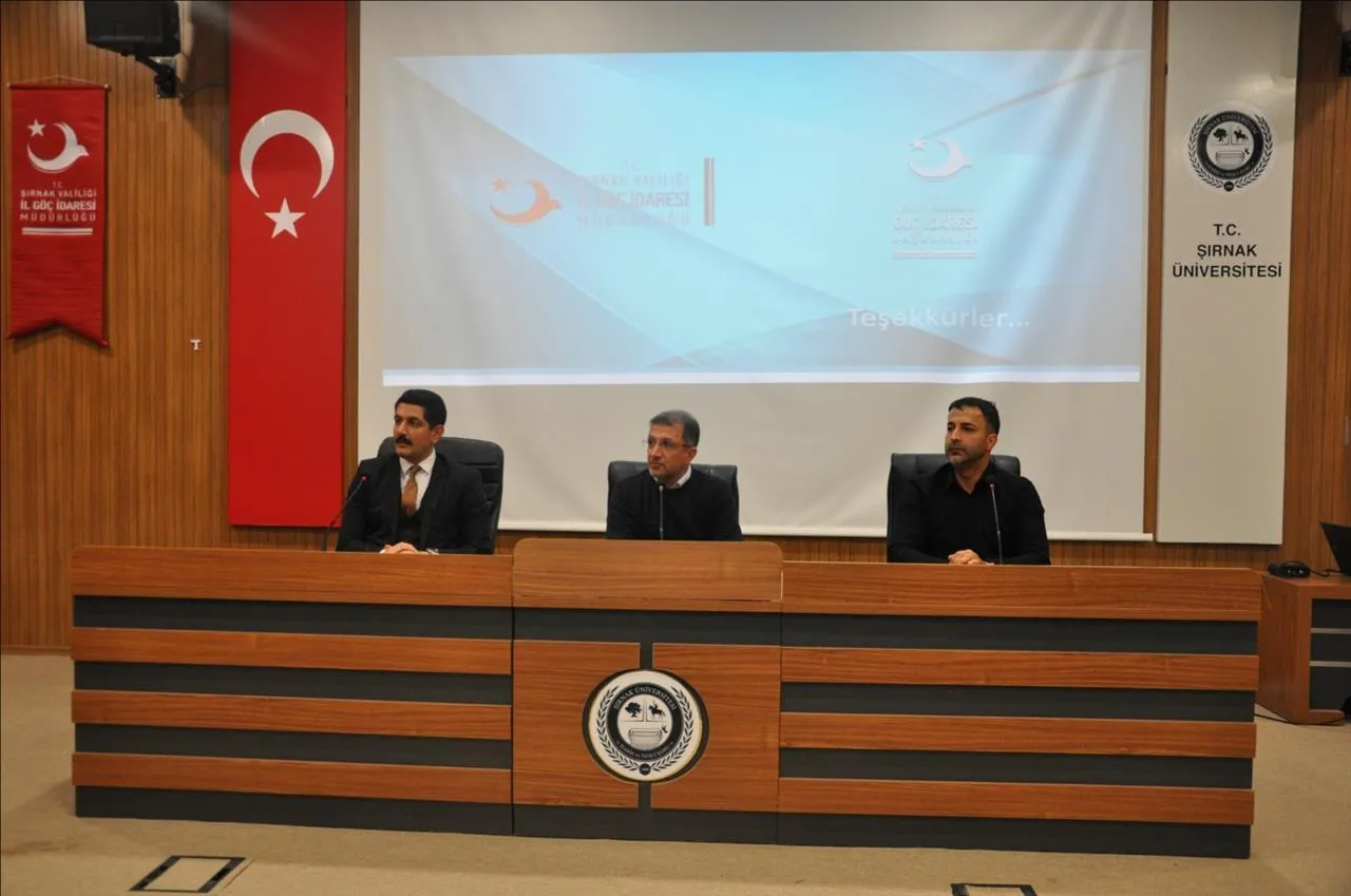 Şırnak Üniversitesinde “Türkiye’de Göç Yönetimi” konulu program düzenlendi