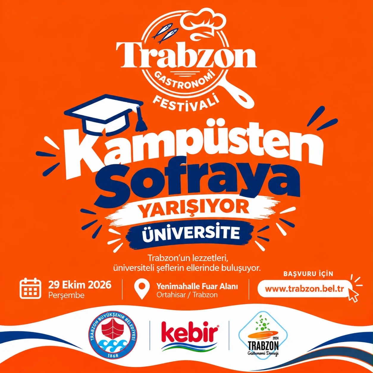 Trabzon’un lezzetleri yarışacak