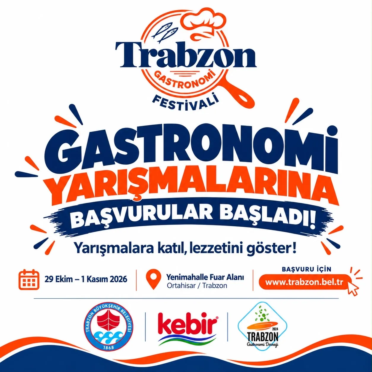 Trabzon’un lezzetleri yarışacak