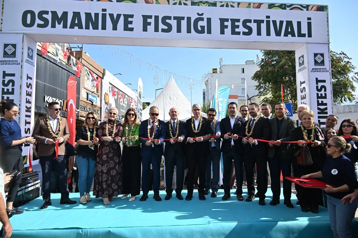 Osmaniye Fıstığı Festivali başladı