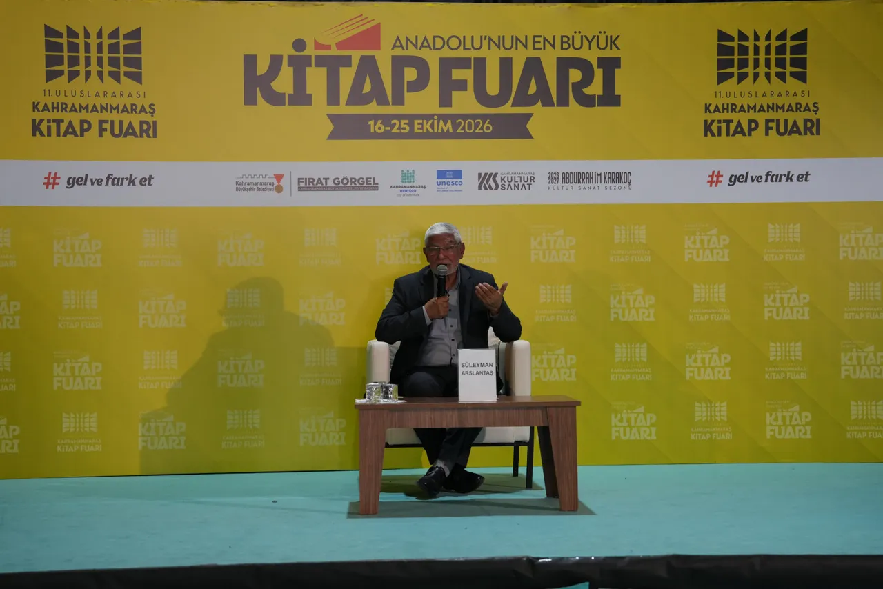 Kitap Fuarı’nda Süleyman Arslantaş, Orta Doğu’yu değerlendirdi