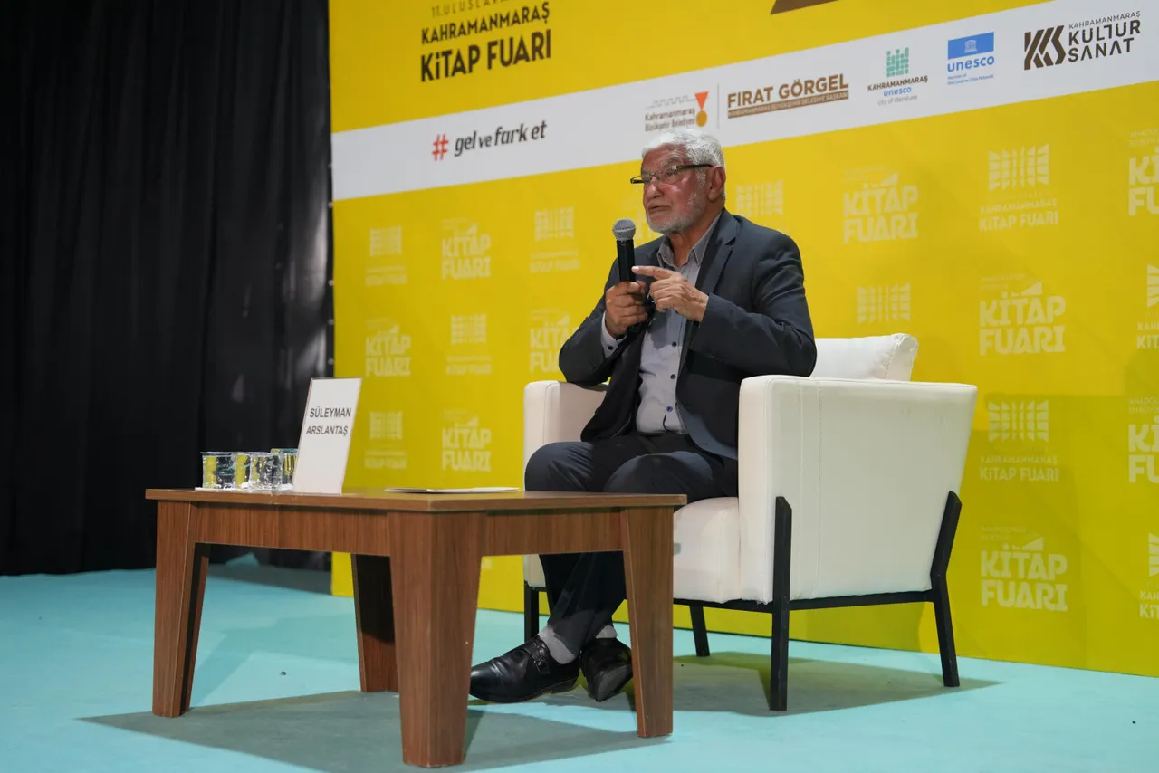 Kitap Fuarı’nda Süleyman Arslantaş, Orta Doğu’yu değerlendirdi