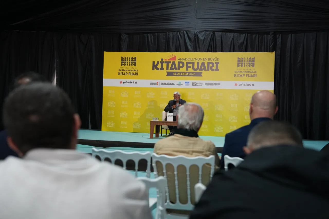 Kitap Fuarı’nda Süleyman Arslantaş, Orta Doğu’yu değerlendirdi