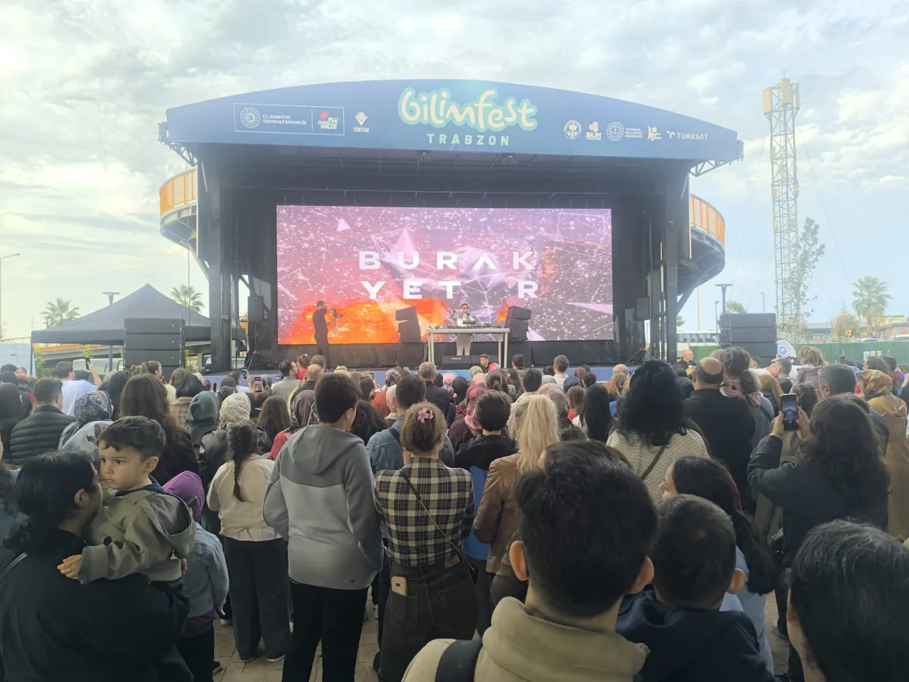 Trabzon bilimfest yüz binleri ağırladı