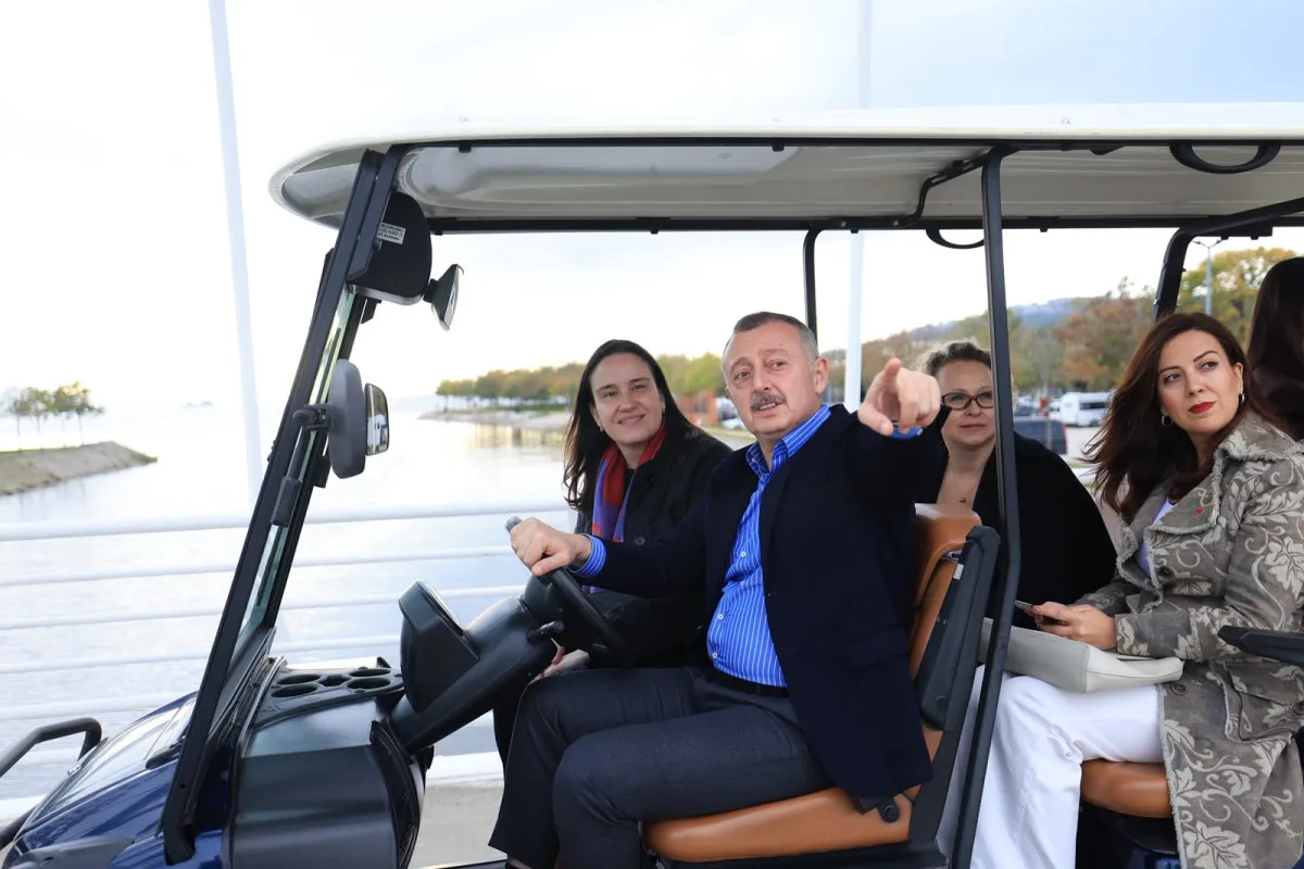 Avrupalı konuklar, Kocaeli’ye hayran kaldı