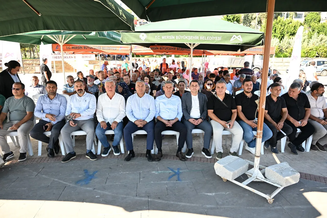 Mersin Büyükşehir’den Mersinli üreticiye yine dev destek