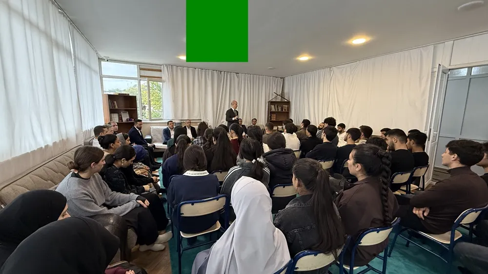 Yükseköğretim Kurulu Başkanı Özvar, Tiflis’te uluslararası öğrencilerle buluştu