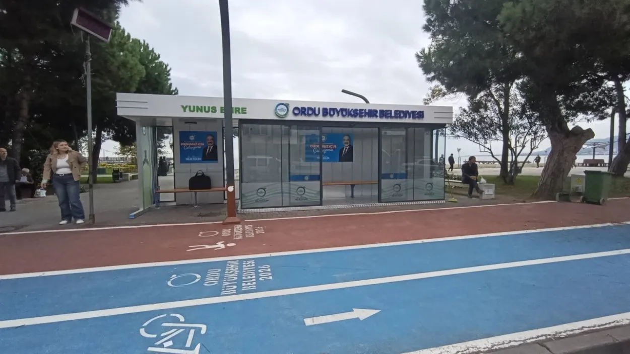 Ünye’ye yeni nesil duraklar