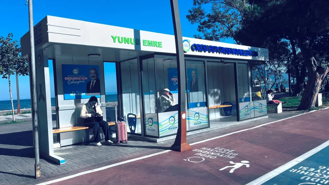 Ünye’ye yeni nesil duraklar