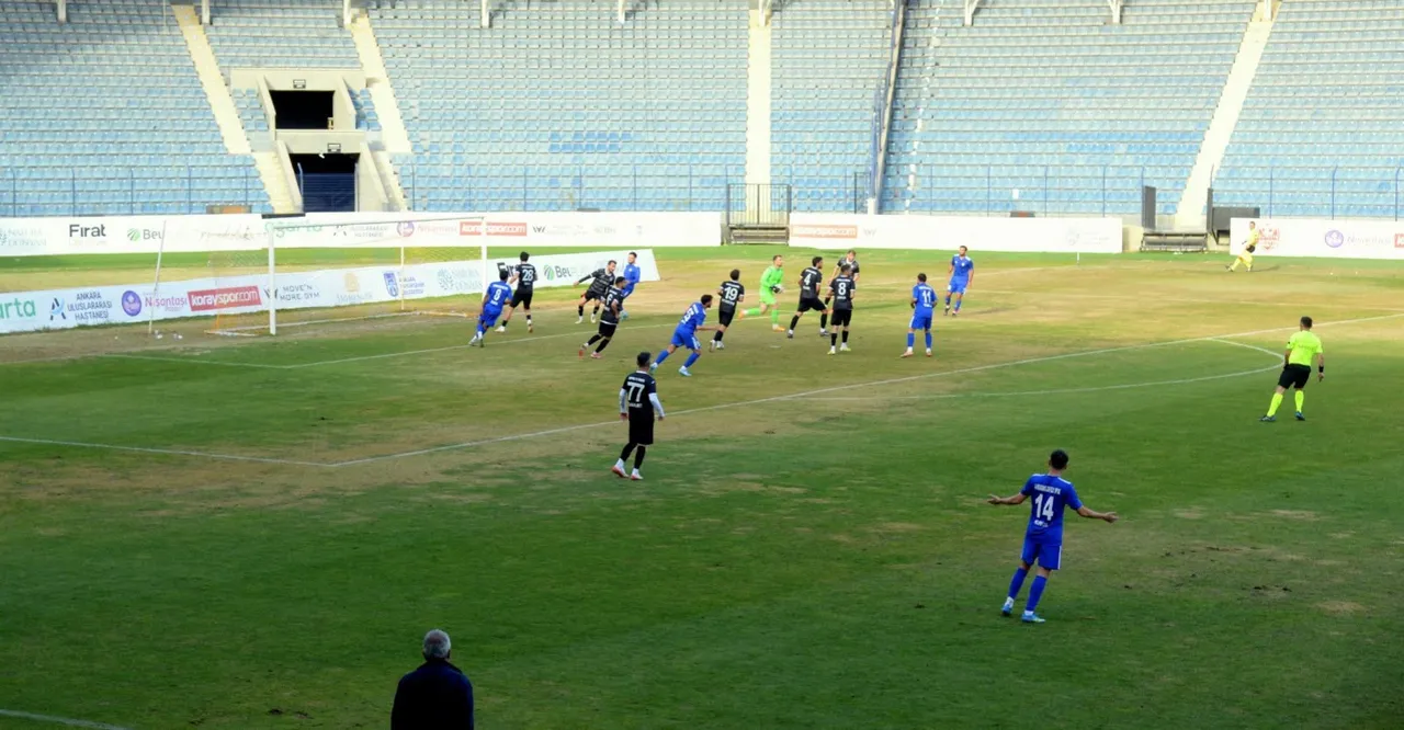Kahramankazan Belediyespor’dan son dakika zaferi