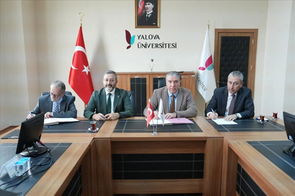 Yalova Üniversitesi ile 7 Sanayi Kuruluşu Arasında İş Birliği protokolü imzalandı