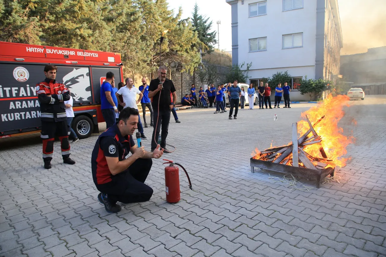 HBB, eğitim ve tatbikatlarla yangın bilinci oluşturuyor