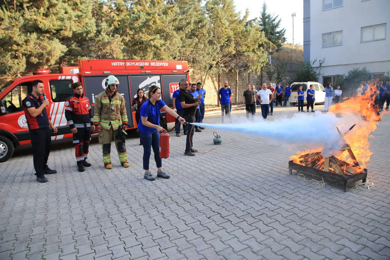 HBB, eğitim ve tatbikatlarla yangın bilinci oluşturuyor
