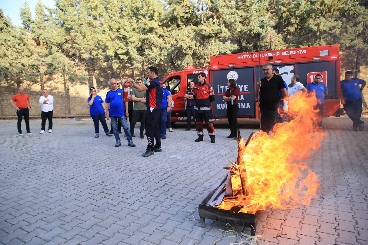 HBB, eğitim ve tatbikatlarla yangın bilinci oluşturuyor