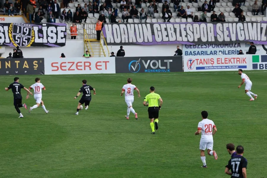 Gebzespor’dan şampiyonluk yolunda gövde gösterisi: 4-1