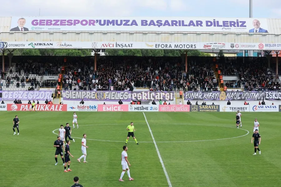 Gebzespor’dan şampiyonluk yolunda gövde gösterisi: 4-1