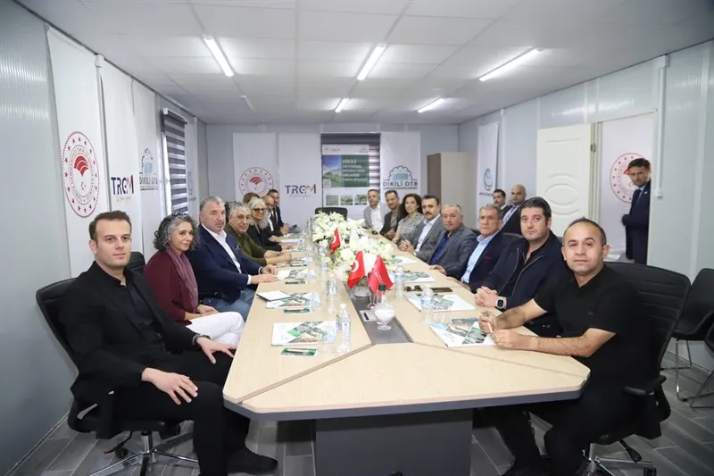 Dünya Bankası Heyeti Dikili TDİOSB’de incelemelerde bulundu
