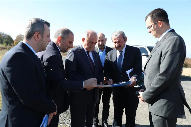 Vali Erol, Akkuş ilçesinde kurulması planlanan OSB alanında incelemede bulundu