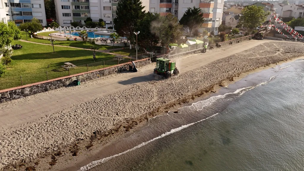 Büyükşehir Tekirdağ'ın sahillerinde tam not aldı