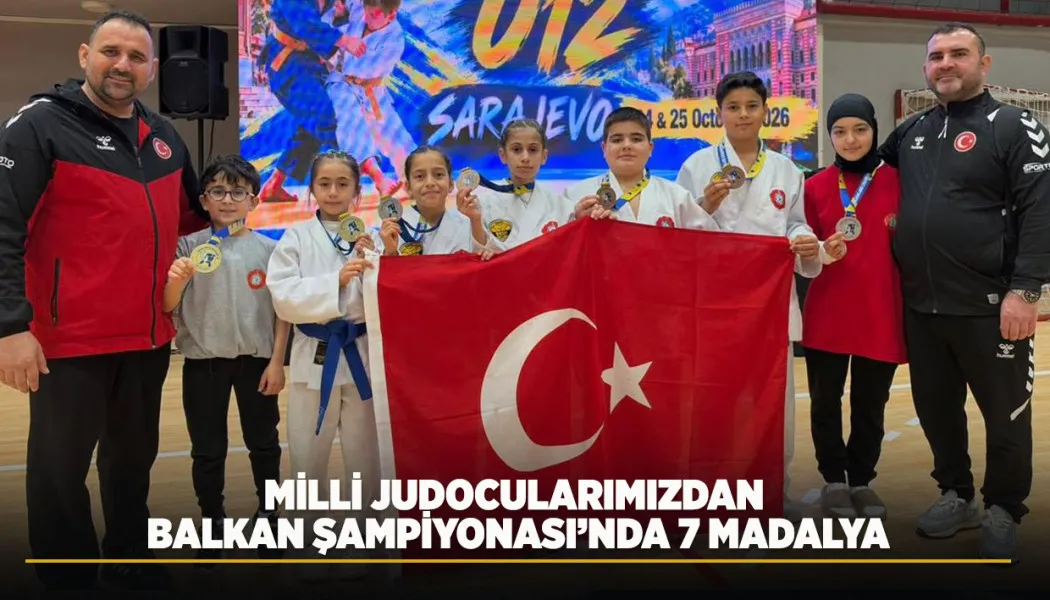 Milli judoculardan Balkan Şampiyonası’nda 7 madalya